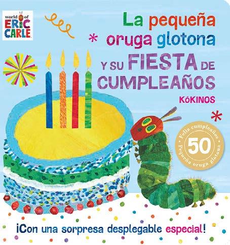 La pequeña oruga glotona y su fiesta de cumpleaños | 9788417074838 | Carle, Eric | Librería Castillón - Comprar libros online Aragón, Barbastro