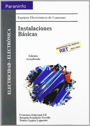 INSTALACIONES BASICAS ED.04 | 9788497322751 | FABREGAT GIL, FRANCISCO; FENOLLOSA NOVELLA, JOAQUI | Librería Castillón - Comprar libros online Aragón, Barbastro