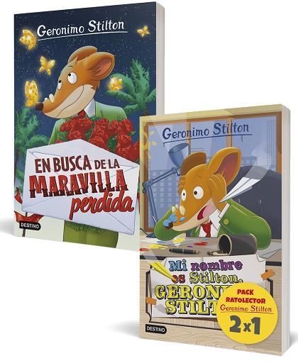 Geronimo Stilton. Pack ratolector | 9788408214922 | Stilton, Geronimo | Librería Castillón - Comprar libros online Aragón, Barbastro