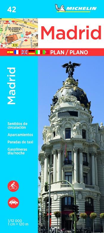 Madrid (Plano) | 9782067228337 | MICHELIN | Librería Castillón - Comprar libros online Aragón, Barbastro