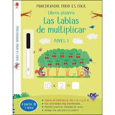 LIBROS PIZARRA TABLAS DE MULTIPLICAR | 9781474967174 | VV.AA. | Librería Castillón - Comprar libros online Aragón, Barbastro
