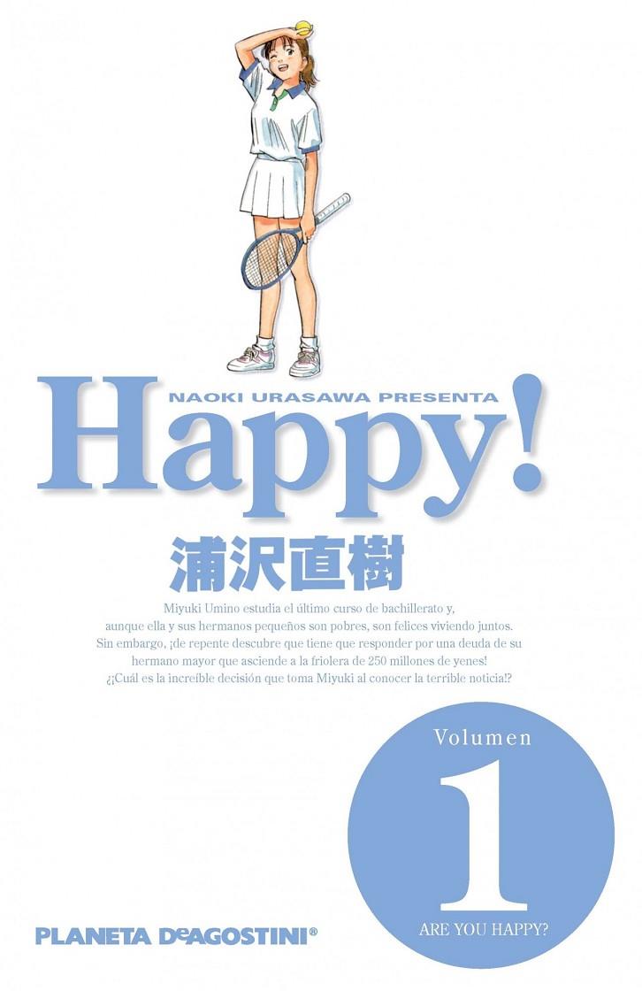 Happy! nº 01/15 | 9788415921004 | Naoki Urasawa | Librería Castillón - Comprar libros online Aragón, Barbastro
