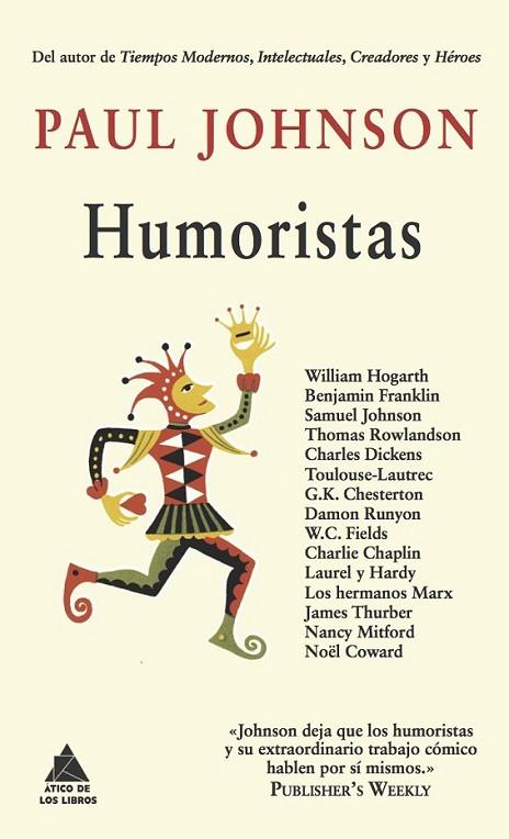 HUMORISTAS | 9788493859589 | JOHNSON, PAUL | Librería Castillón - Comprar libros online Aragón, Barbastro