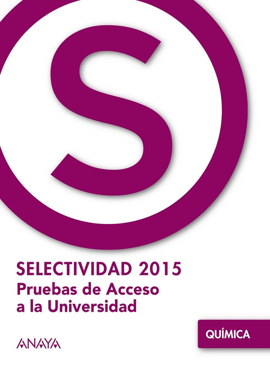 Química - Selectividad 2015 | 9788469813720 | Fernández Feal, Francisca Ester | Librería Castillón - Comprar libros online Aragón, Barbastro