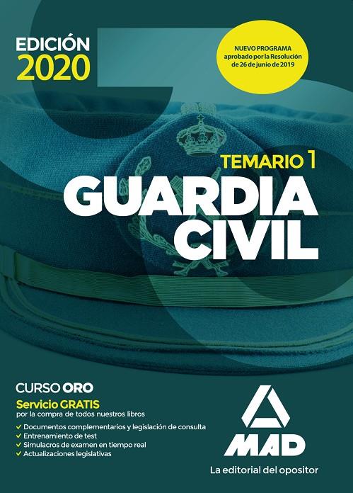 Guardia Civil. Ciencias Jurídicas Temario Volumen 1 | 9788414231616 | VV.AA. | Librería Castillón - Comprar libros online Aragón, Barbastro