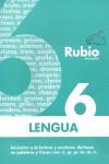 Lengua Rubio evolución 6 | 9788485109937 | Rubio Polo, Enrique | Librería Castillón - Comprar libros online Aragón, Barbastro