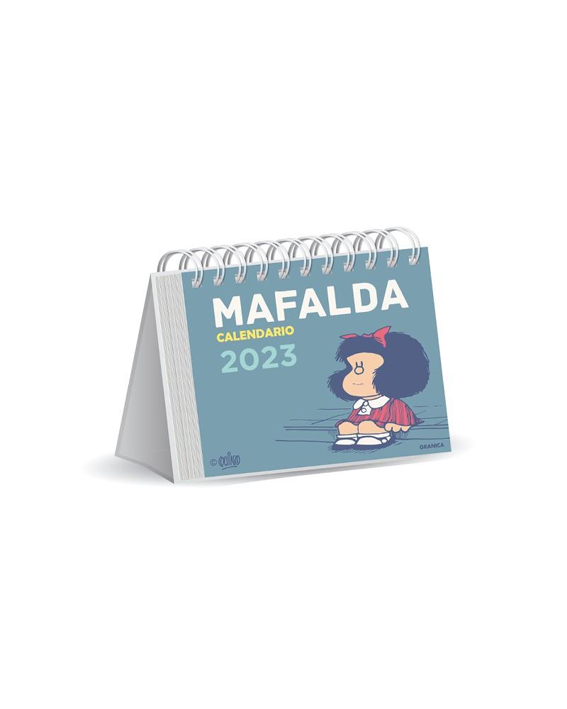 Mafalda 2023, Calendario Escritorio Azul Claro | 9789878935096 | Quino | Librería Castillón - Comprar libros online Aragón, Barbastro