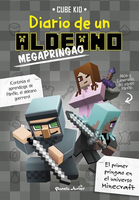 Minecraft. Diario de un aldeano megapringao | 9788408181033 | Cube Kid | Librería Castillón - Comprar libros online Aragón, Barbastro