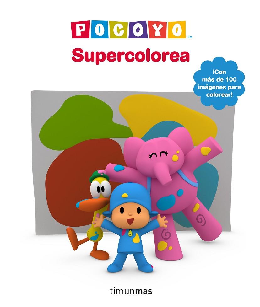 Pocoyó Supercolorea | 9788408228370 | Zinkia | Librería Castillón - Comprar libros online Aragón, Barbastro