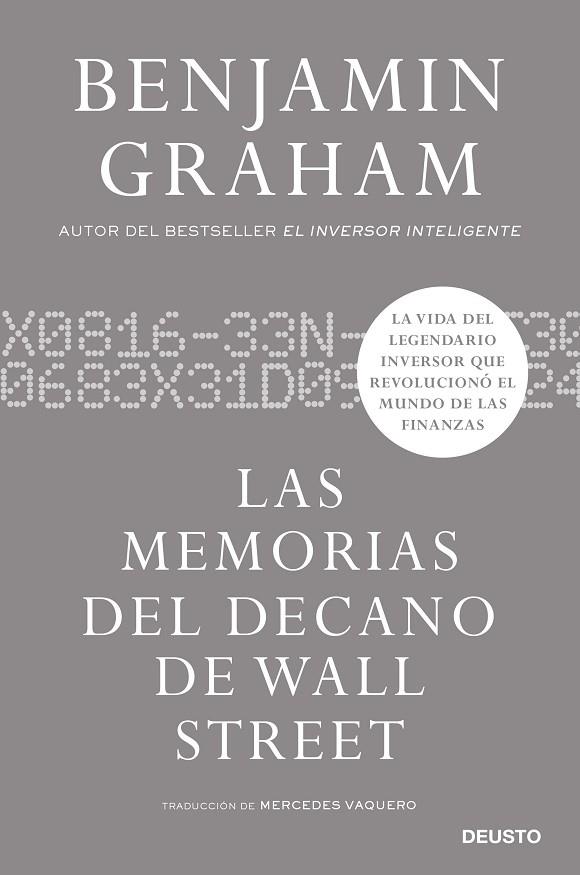 Las memorias del decano de Wall Street | 9788423435968 | Graham, Benjamin | Librería Castillón - Comprar libros online Aragón, Barbastro