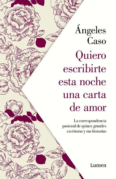 Quiero escribirte esta noche una carta de amor | 9788426407122 | Caso, Ángeles | Librería Castillón - Comprar libros online Aragón, Barbastro