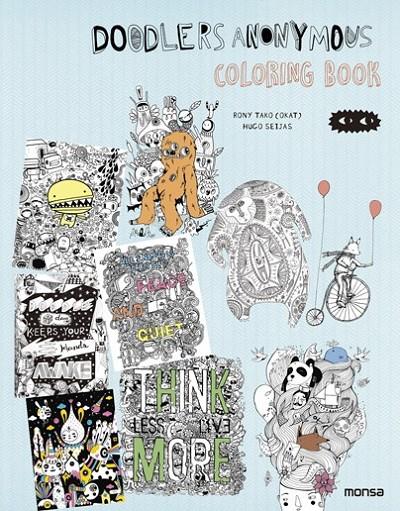 Doodlers Anonymous. Coloring book | 9788416500208 | Doodlers Anonymous | Librería Castillón - Comprar libros online Aragón, Barbastro