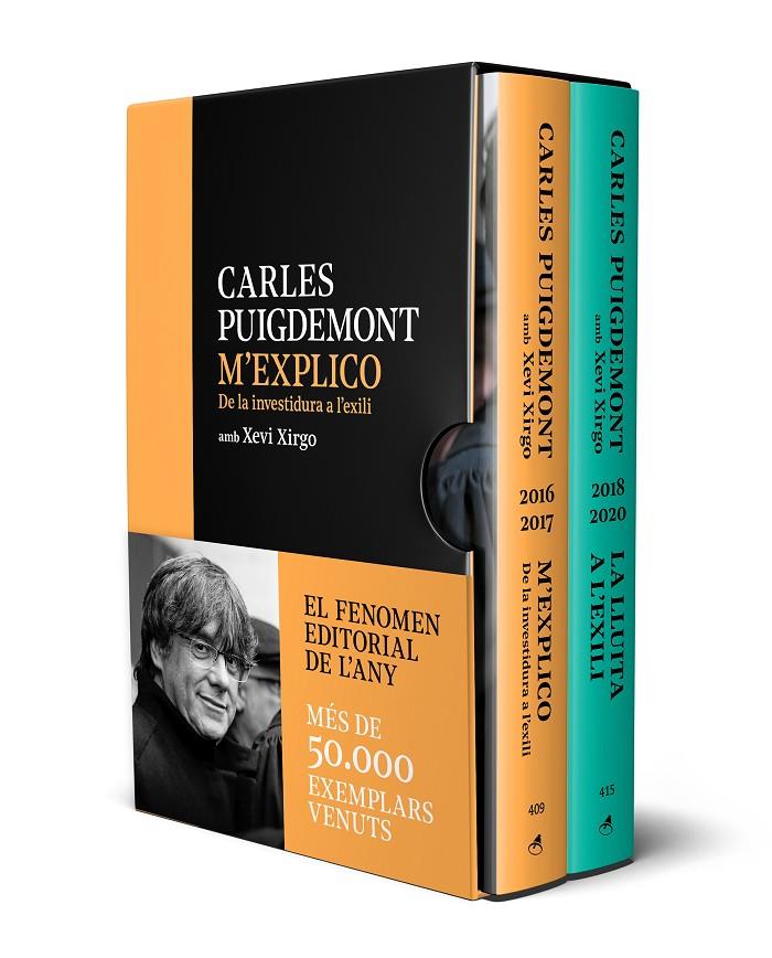 M'explico i La lluita a l'exili (edició pack) | 9788418226243 | Puigdemont, Carles | Librería Castillón - Comprar libros online Aragón, Barbastro