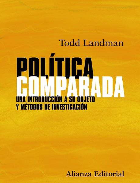 Política comparada | 9788420654751 | Landman, Todd | Librería Castillón - Comprar libros online Aragón, Barbastro