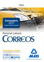 PERSONAL LABORAL DE CORREOS Y TELÉGRAFOS. TEST | 9788414205853 | VV.AA. | Librería Castillón - Comprar libros online Aragón, Barbastro