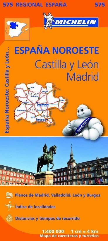 Mapa Regional Castilla y León, Madrid | 9782067184305 | Varios autores | Librería Castillón - Comprar libros online Aragón, Barbastro