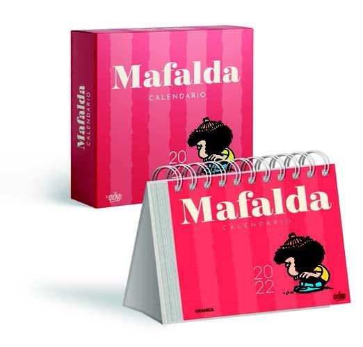 Calendario 2022 Mafalda Caja- Rojo | 9789878358529 | Quino | Librería Castillón - Comprar libros online Aragón, Barbastro