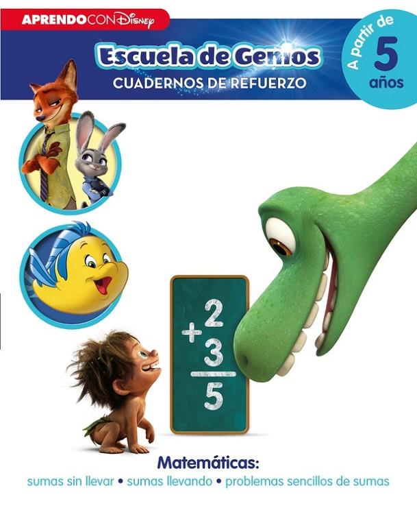 Disney Sumas (Escuela de genios - Matemáticas) | 9788416548323 | DISNEY | Librería Castillón - Comprar libros online Aragón, Barbastro