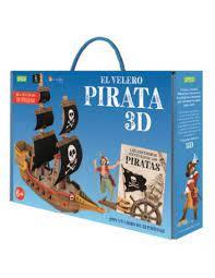 El Velero Pirata 3D. 3D Carton. Con maqueta. Edic. ilustrado (Español) | 9788418127526 | M. Gaul ; /F. Legimi | Librería Castillón - Comprar libros online Aragón, Barbastro