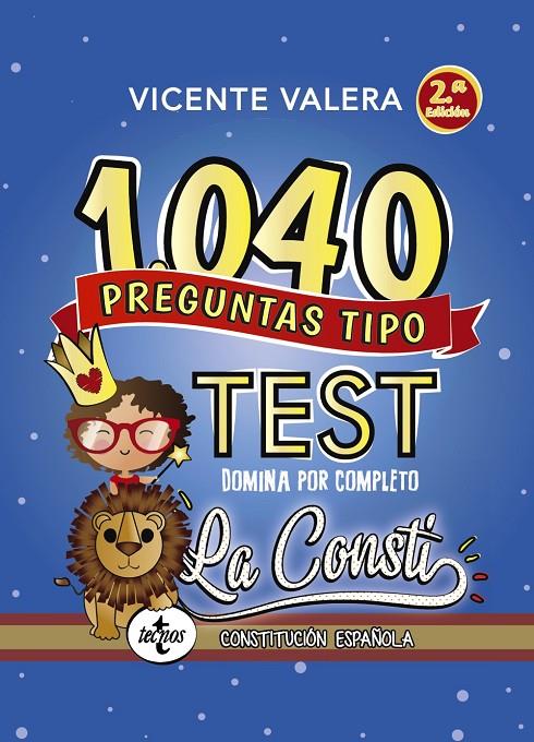 1040 preguntas tipo test La Consti | 9788430976546 | Valera, Vicente | Librería Castillón - Comprar libros online Aragón, Barbastro