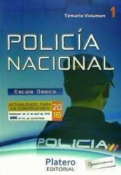 Policía nacional del estado. Escala básica Temario Vol.1 Ed.2016 | 9788494535871 | VV. AA. | Librería Castillón - Comprar libros online Aragón, Barbastro