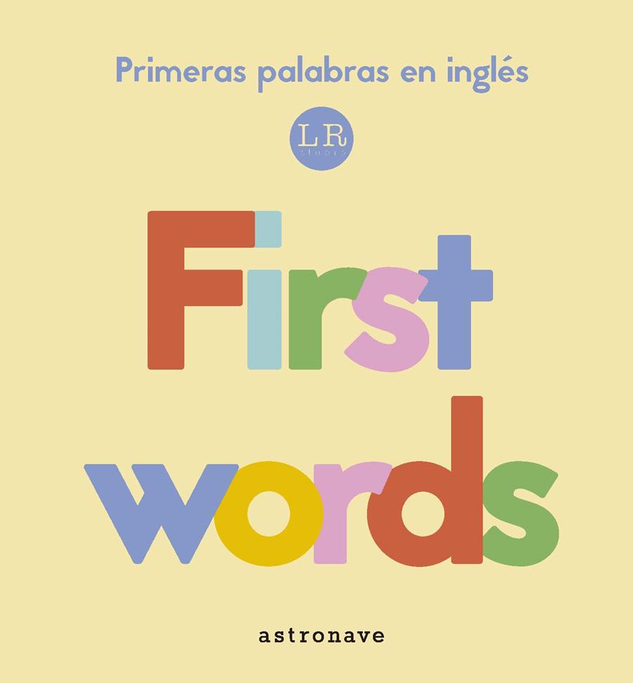 Primeras palabras en inglés. First words | 9788467934588 | Lemon Ribbon Studio | Librería Castillón - Comprar libros online Aragón, Barbastro