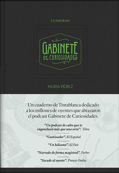 Cuaderno Gabinete de Curiosidades | 9788412636154 | Pérez, Nuria | Librería Castillón - Comprar libros online Aragón, Barbastro