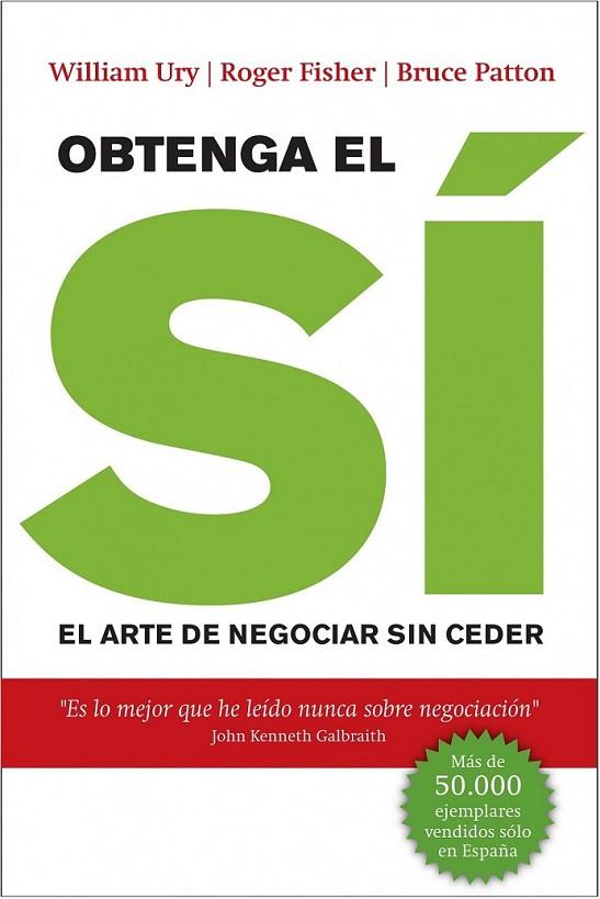 OBTENGA EL SÍ | 9788498751079 | URY, WILLIAM | Librería Castillón - Comprar libros online Aragón, Barbastro