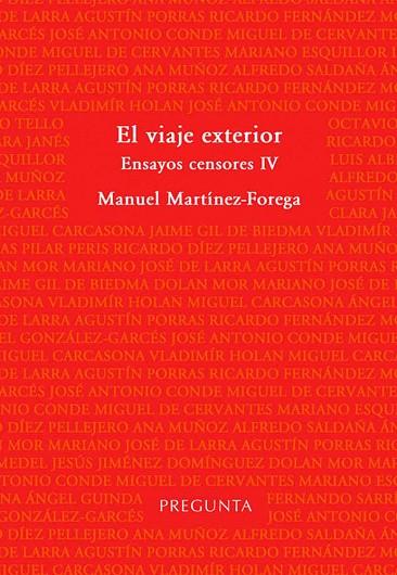 El viaje exterior | 9788417532482 | Martínez-Forega, Manuel | Librería Castillón - Comprar libros online Aragón, Barbastro