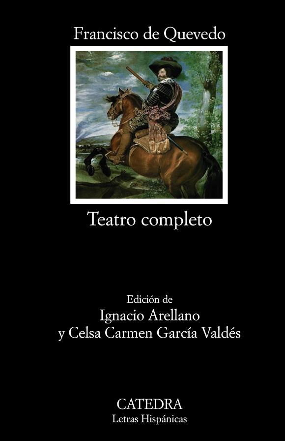 Teatro completo | 9788437627335 | Quevedo, Francisco de | Librería Castillón - Comprar libros online Aragón, Barbastro