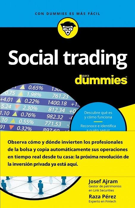 Social trading para Dummies | 9788432903496 | Josef Ajram/Raza Pérez Martínez | Librería Castillón - Comprar libros online Aragón, Barbastro