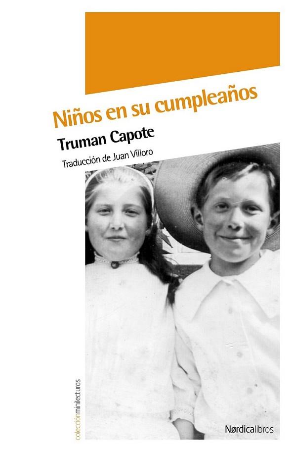 NIÑOS EN SU CUMPLEAÑOS | 9788492683369 | CAPOTE, TRUMAN | Librería Castillón - Comprar libros online Aragón, Barbastro