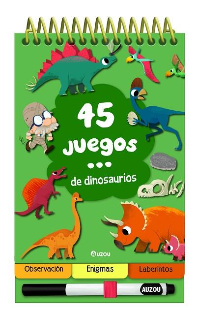 45 Juegos... de dinosaurios | 9791039522625 | Desconocido | Librería Castillón - Comprar libros online Aragón, Barbastro
