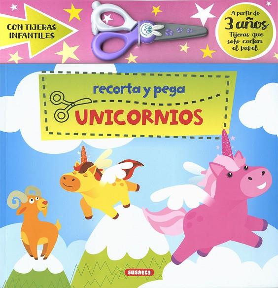 Recorta y pega unicornios | 9788467770612 | Ediciones, Susaeta | Librería Castillón - Comprar libros online Aragón, Barbastro