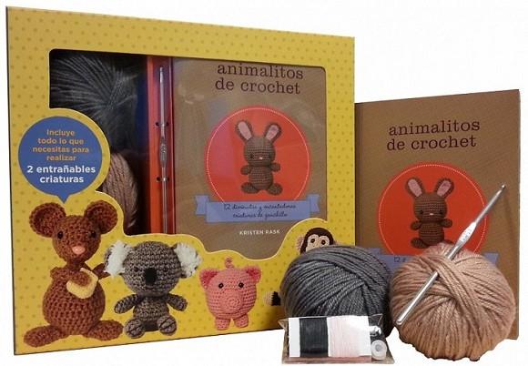 Kit Animalitos de crochet | 9788448008895 | Rask, Kristen | Librería Castillón - Comprar libros online Aragón, Barbastro