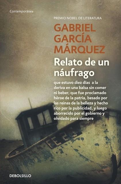 Relato de un náufrago | 9788490323762 | GARCIA MARQUEZ, GABRIEL | Librería Castillón - Comprar libros online Aragón, Barbastro