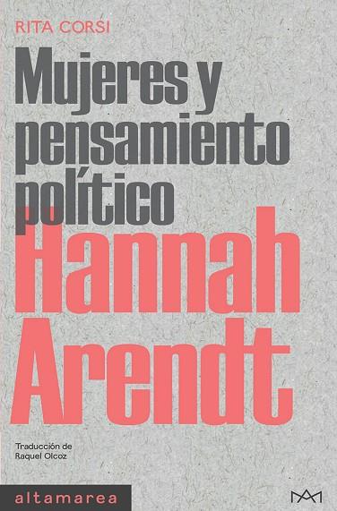 Hannah Arendt | 9788418481772 | Corsi, Rita | Librería Castillón - Comprar libros online Aragón, Barbastro