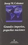 GRANDES IMPERIOS PEQUEÑAS NACIONES | 9788433962423 | COLOMER, JOSEP M. | Librería Castillón - Comprar libros online Aragón, Barbastro