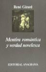 MENTIRA ROMANTICA Y VERDAD NOVELESCA | 9788433900784 | GIRARD, RENE | Librería Castillón - Comprar libros online Aragón, Barbastro