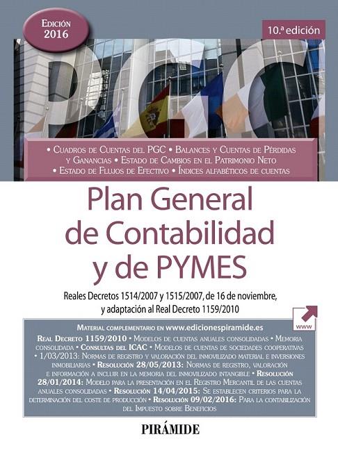 Plan General de Contabilidad y de PYMES | 9788436836219 | Ediciones Pirámide | Librería Castillón - Comprar libros online Aragón, Barbastro