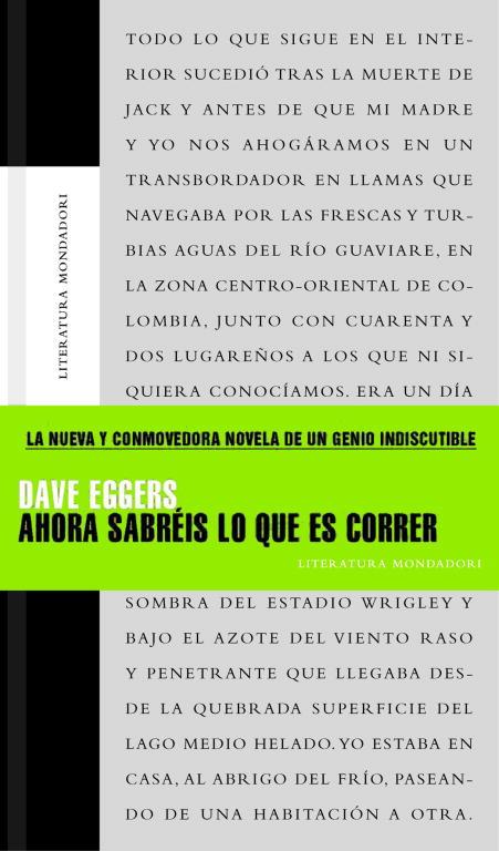 AHORA SABREIS LO QUE ES CORRER | 9788439710097 | EGGERS, DAVE | Librería Castillón - Comprar libros online Aragón, Barbastro