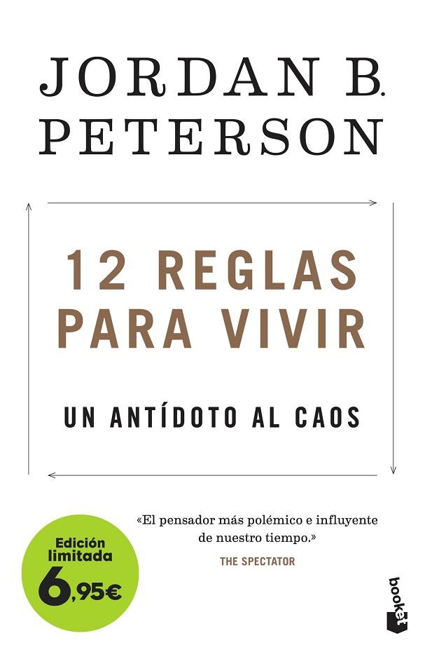 12 reglas para vivir | 9788408258841 | Peterson, Jordan B. | Librería Castillón - Comprar libros online Aragón, Barbastro