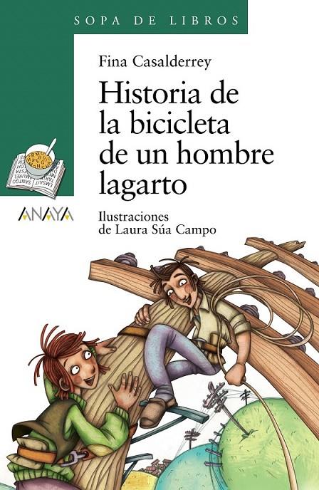 Historia de la bicicleta de un hombre lagarto | 9788469808719 | Casalderrey, Fina | Librería Castillón - Comprar libros online Aragón, Barbastro