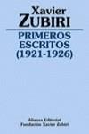 Primeros escritos 1921-1926) | 9788420690599 | Zubiri Apalategui, Xavier | Librería Castillón - Comprar libros online Aragón, Barbastro