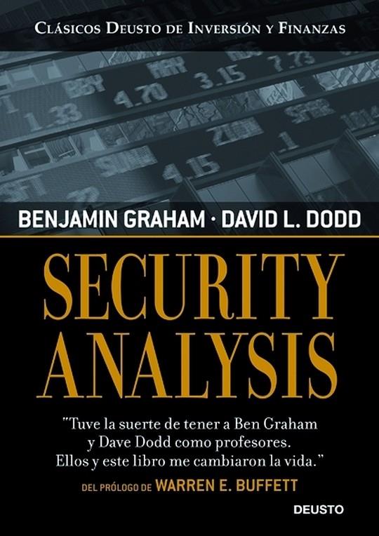 Security Analysis | 9788423426942 | Graham, Benjamin/Dodd, David | Librería Castillón - Comprar libros online Aragón, Barbastro
