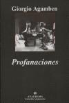 PROFANACIONES | 9788433962324 | AGAMBEN, GIORGIO | Librería Castillón - Comprar libros online Aragón, Barbastro