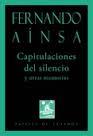 Capitulaciones del silencio y otras memorias | 9788492942831 | Ainsa, Fernando | Librería Castillón - Comprar libros online Aragón, Barbastro