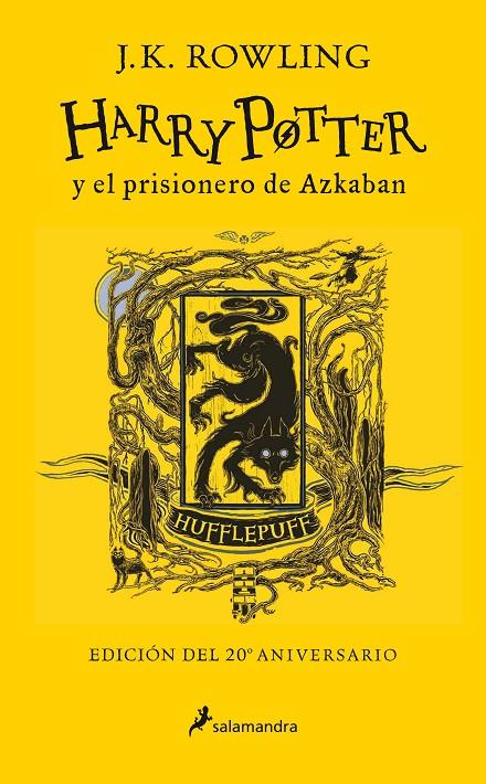 Harry Potter y el prisionero de Azkaban (edición Hufflepuff del 20º aniversario) | 9788418174100 | Rowling, J.K. | Librería Castillón - Comprar libros online Aragón, Barbastro