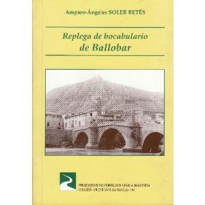 REPLEGA DE BOCABULARIO DE BALLOBAR | 9788495997128 | SOLER BETES, AMPARO-ANGELES | Librería Castillón - Comprar libros online Aragón, Barbastro