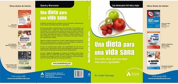 DIETA PARA UNA VIDA SANA | 9788497353793 | SAUVAGE, LESTER R. | Librería Castillón - Comprar libros online Aragón, Barbastro